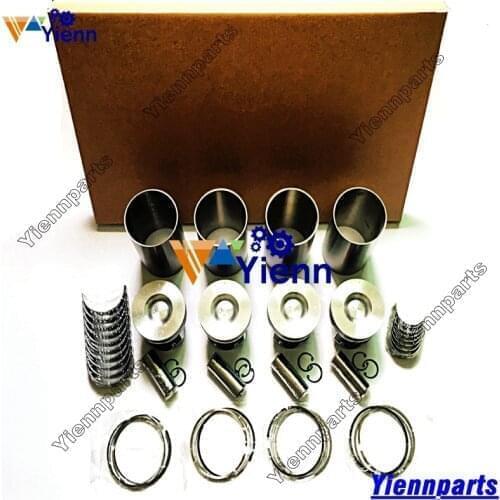 V3307 V3307T V3307-DI-TE Overhaul Rebuild Kit and Crankshaft For Kubota Engine BOBCAT S630 S650 loader Engine Parts