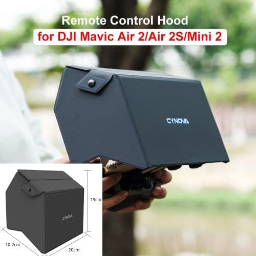 Phone Tablet Sun Shade for DJI Mavic Air 2/2S Remote Controller Foldable Hood Monitor Sunhood Cover Light Block Drone Accessory