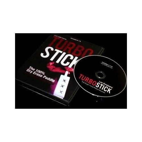 Turbo Stick By Richard Sanders (DVD+Gimmick),Mentalism Magic Tricks,Close Up Magic Props,Magia Toys,Joke,Gadget,Illusions,Fun