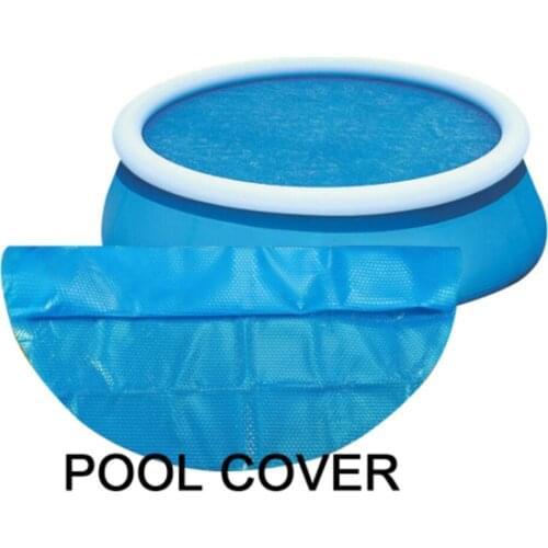 Swimming Pool Cover Suitable Square/Round Swimming Pools Waterproof Rainproof Dust Cover Easy Set Cover Anti-evaporation