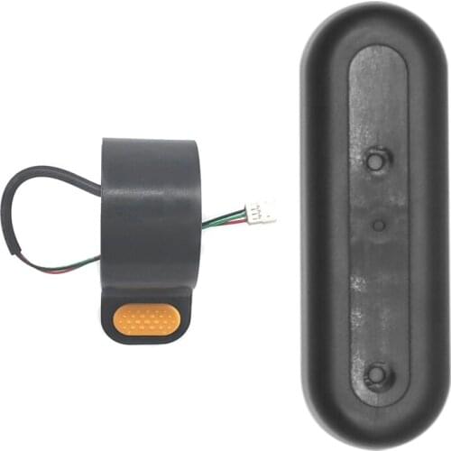 1 Pcs Rear Fork Decorative Cover & 1 Pcs Hoverboard Throttle Booster Accelerator