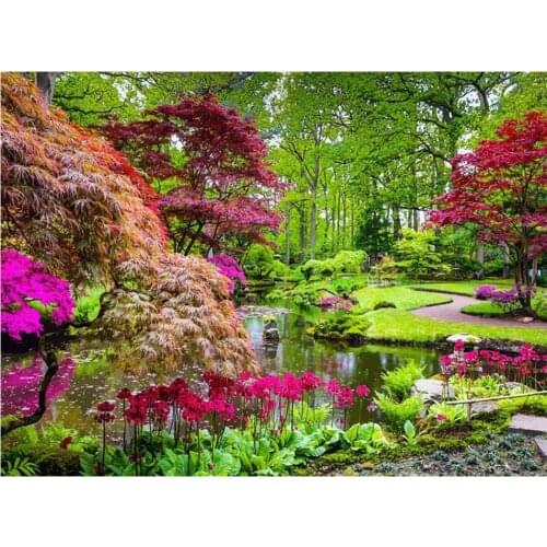 5d Diy Diamond Embroidery Beautiful scenery Home Decoration Round Diamond Mosaic Pictures Needlework Painting Cross Stitch Kits