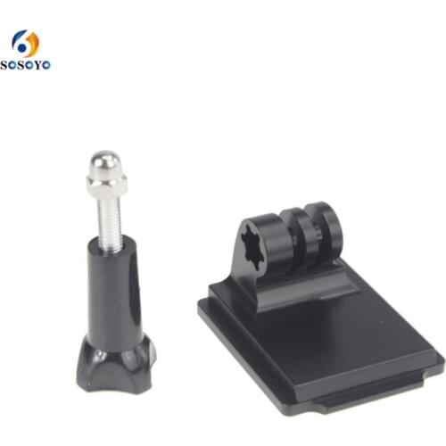 Aluminum Helmet Fixed Mount bracket With Screw NVG Base Holder Adapter for GOPRO Hero 8 7 6 5 Xiaomi Yi Sport Camera Accessories