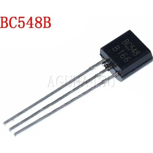 BC547B BC557B Each 50pcs all 100pcs/bag BC547 + BC557 NPN PNP Transistor TO-92 Triode Transistor