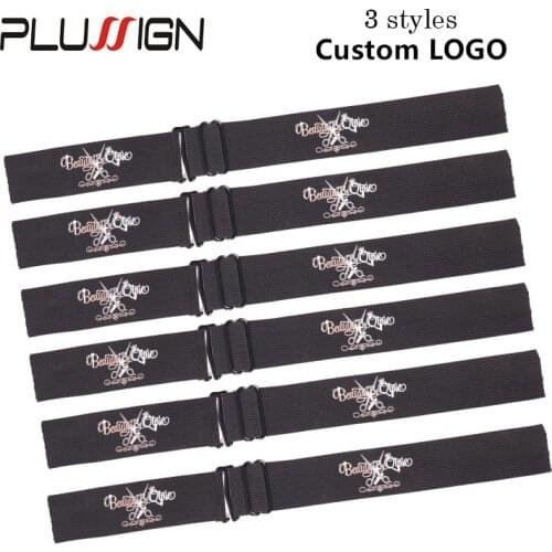 Plussign Elastic Band For Wigs To Lay Edges 2.5Cm 3Cm 3.5Cm 4Cm Hair Band Adjustable Designer Headband Melt Belt For Hair 30Pcs