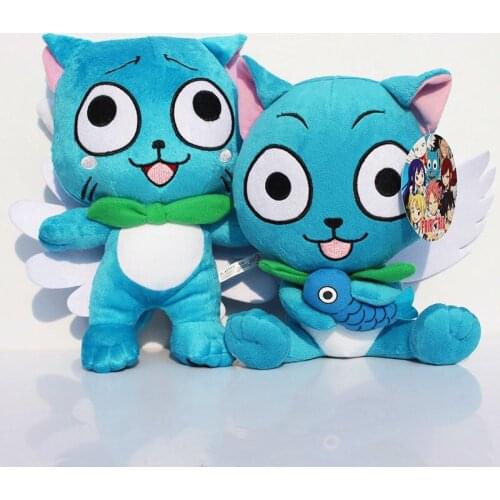 Fairy Tail Happy Plush Japanese Anime Cartoon Toy Plush Doll toys Free Shipping