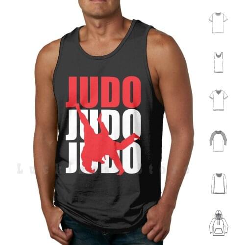 Judo tank tops vest sleeveless Grappling Japan Judo Martial Arts Self Defence Sport