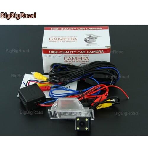 BigBigRoad Filter & fusebox Car Rear View Reverse Backup Camera For Nissan Genuine sunny Qashqai J10 J11 Dualis X-trail Almera