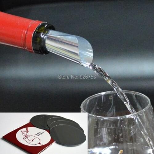 Drop Stop Pouring Disk Wine Pourer Pour Spout 10sets ( Total 50 disks )