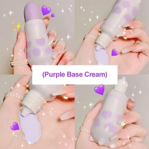 MAFFICK Dairy Cow Hold Liquid Foundation Concealer Makeup Primer Moisturizing Light Whitening Separation Cream Face Makeup TSLM2