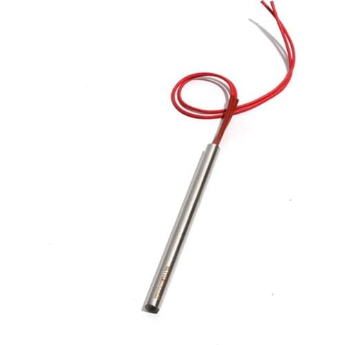 10PCS 6mm 140~160mm 201SUS Single-End Heating Tube 110V/220V/380V Cylindrical Cartridge Heater 210W/220W/250W Electric Element