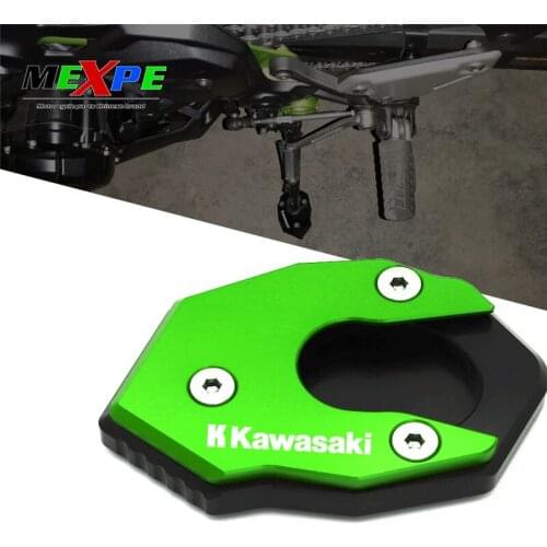 Suitable for Kawasaki Z1000 Z900 Z800 Z650 Z250 Z300 Z1000R 1000SX Z900RS motorcycle CNC aluminum alloy side support enlarged