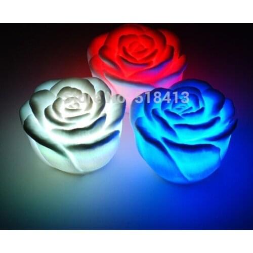 Roses a toy Gags & Practical Jokes Colorful Roses A Night Light Lovers Do Birthday Gift Novelty Gag Toys Movie Tv Plastic