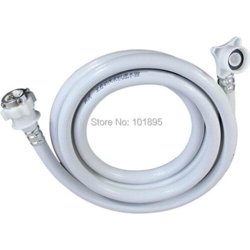 PVC Material Grey Color of Washing Machine Water Hose with Connector Head