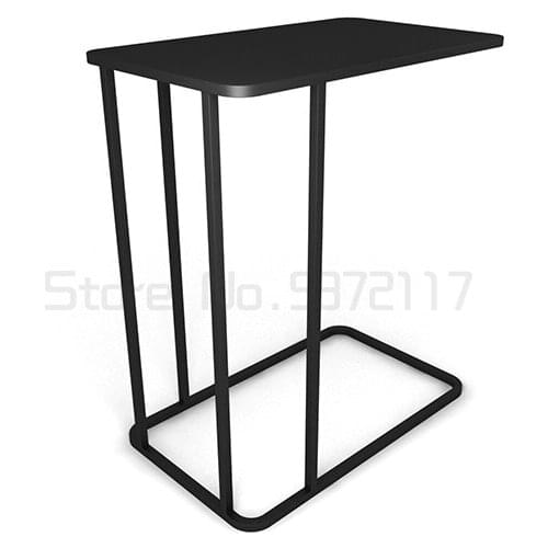Nordic iron edge corner table modern simple sofa ins movable coffee table bedside table