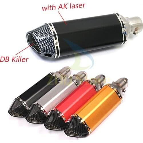 Universal Motorcycle Exhaust Yoshimura Muffler DB Kille For FZ1 R6 R15 ZX6R ZX10 Z900 1000 CBR1000 GSXR1000 PCX125 TMAX 530