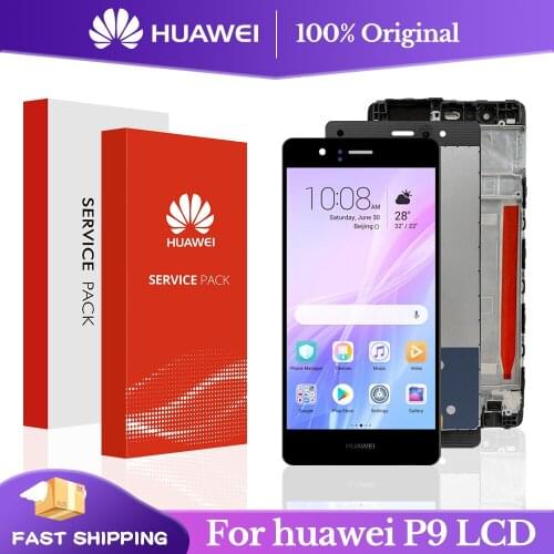 5.2'' AAA Quality LCD+Frame For Huawei P9 EVA-L09 L19 L29 LCD Display With Touch Screen Digitizer Assembly Replacement