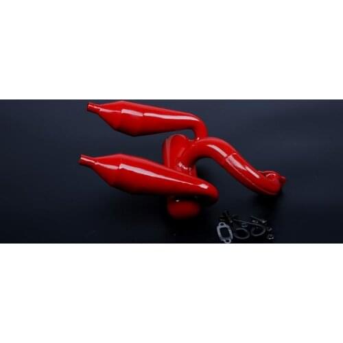 1/5 gas rc baja spare parts NEW PRODUCT for LOSI 5T double exhuast pipe 87078