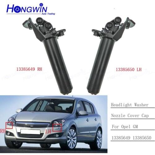 13385649 13385650 Car accessories Headlight Washer spray nozzle Headlamp Cleaning Sprayer Jet fit For Opel GM 1452042, 14 52 042