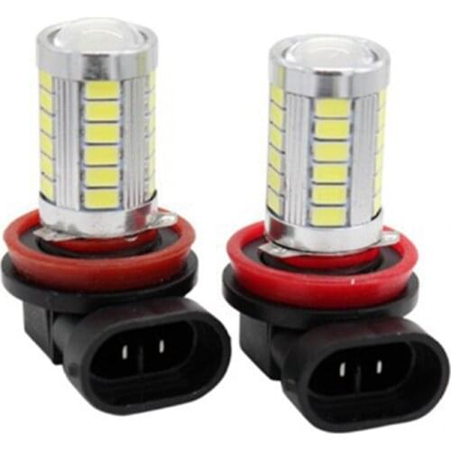 2PCS H8 H11 LED Bulbs Fog Lights for bmw X1 X3 X4 X5 X6 X7 e46 e90 f20 e60 e39 f10 audi a4 a6 q5 a3