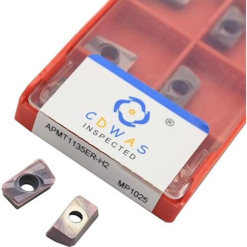 APMT1135ER H2 MP1025 Milling Turning Tool Tungsten Carbide insert blade lathe cutter CNC Tools for apmt1135