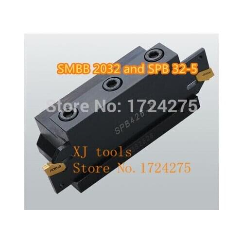 Free delivery of SPB32-5 NC cutter bar and SMBB 2032 CNC turret set for SP500/ZQMX5N-11-1E CNC blade