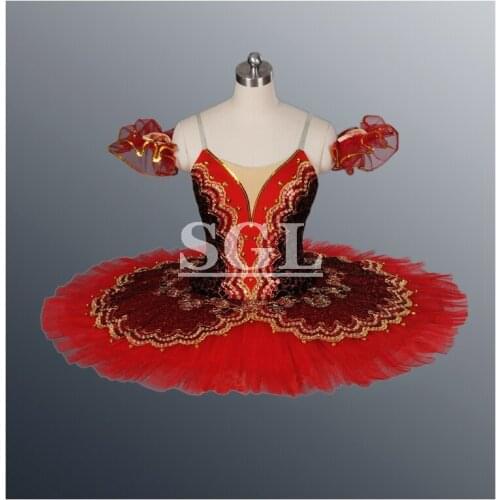 Free Shipping Adult Dance Troupe Theatrical Costume Classical Ballet Tutu Ballet Costume Girls Stage Wear For Ballet AT1057A