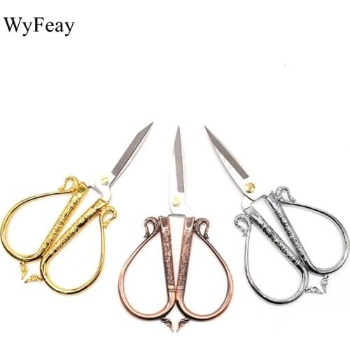 Auspicious Shears European Retro Classic Vintage Scissors Antique Sewing Tailor Scissor Cutting Scissors Embroidery Needlework