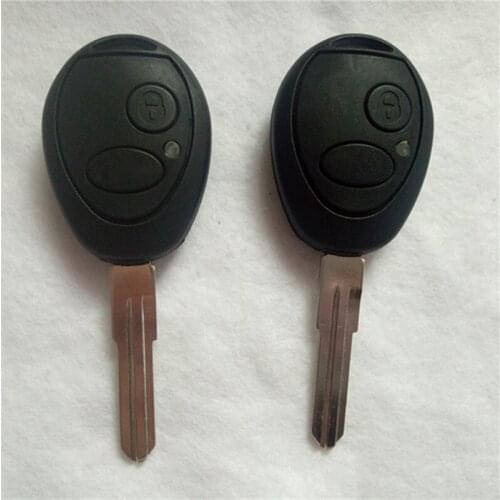 DAKATU For Land Rover Sport LR3 Discovery Blank Key Case Cover Fob 2 Buttons Uncut Blade Remote Car Key Shell