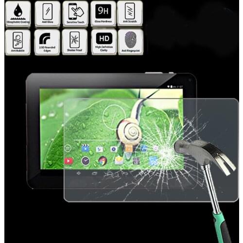 For IRULU EXpro X1a 9 Inch - Tablet Tempered Glass Screen Protector Cover HD Quality Screen Film Protector Guard Cover