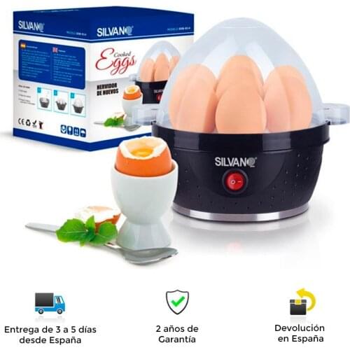 Egg shaker, electric, plastic, steel, resistant, portable, tray, water meter, 7 eggs, kettle, cook eggs
