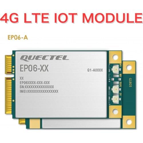 EP06 EP06-A Mini PCIe 300Mbps Downlink 4G LTE Industrial Cat.6 Modem for North America LTE FDD Verizon/AT&T/Rogers/Telus