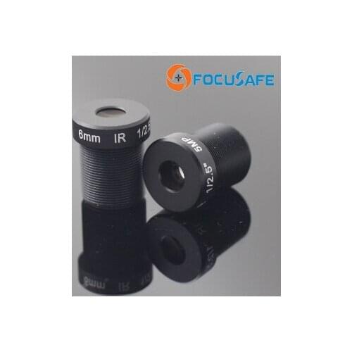 Focusafe 5 Megpixel M12 MTV 6mm CCTV Camera Lens High Definition IR Board Lens for IP Security Camera