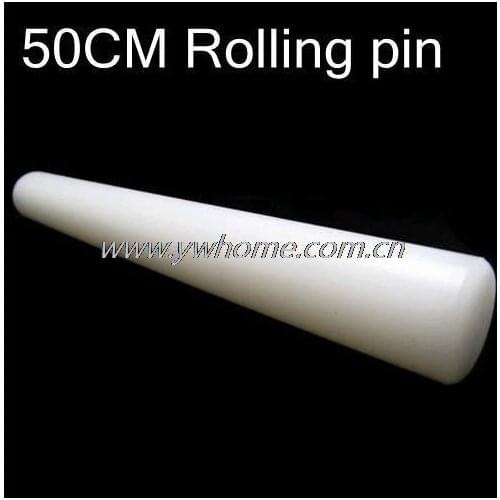 Hot Sale 50cm White glossy Nylon rod Fondant Cake Decorating Rolling pin Rolling Tools