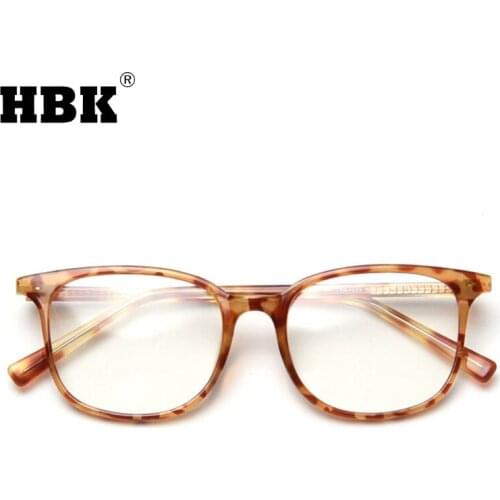 HBK Fashion Computer Square Frame Women Men Anti Blue Light Small Eyewear Blocking Glasses Optical Spectacle Eyeglasses UV400