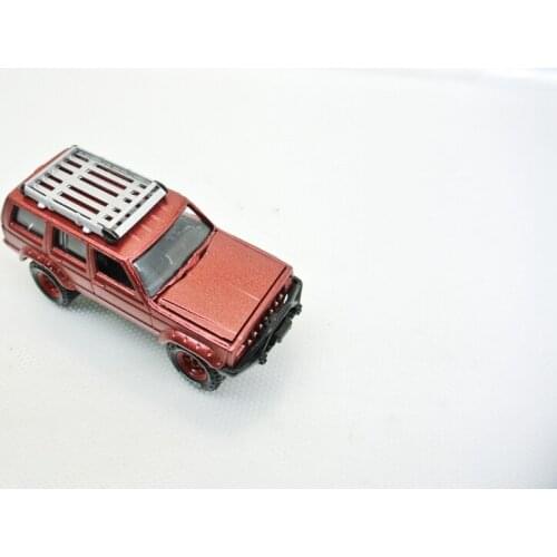 1:64 Hand-made simulation car model luggage roof rack for sports car RV sedan hatchback body modification