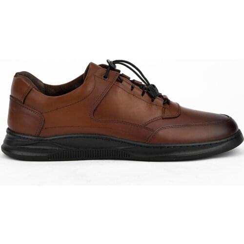 Zia Male Tan Genuine Leather Shoes