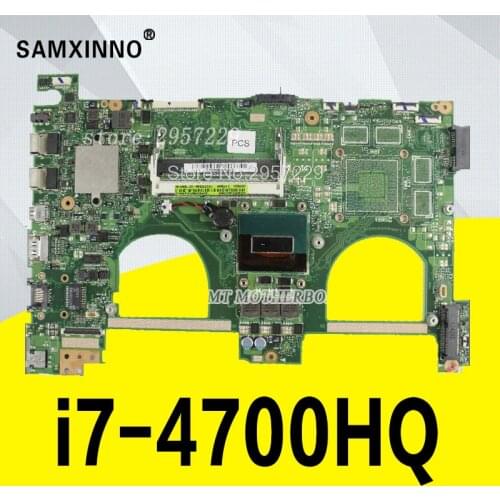 N550JA Motherboard i7-4700HQ HM86 For Asus N550JA N550JV laptop Motherboard N550JA Mainboard N550JA Motherboard test 100% ok