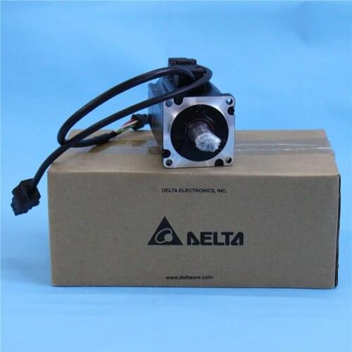 New Delta CNC Servo Motor 400W 220V AC 1.27NM 3000rpm ECMA-C10604SS with Brake Keyway & Oil Seal