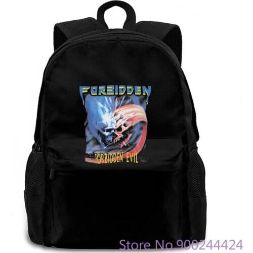 Forbidden Forbidden Evil 1988 Album Cover Novelty women men backpack laptop travel school adult student