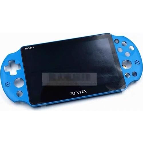 Original New Console Lcd Screen Display For PSvita PS vita PSV 2000 Blue Color LCD With Frame Display