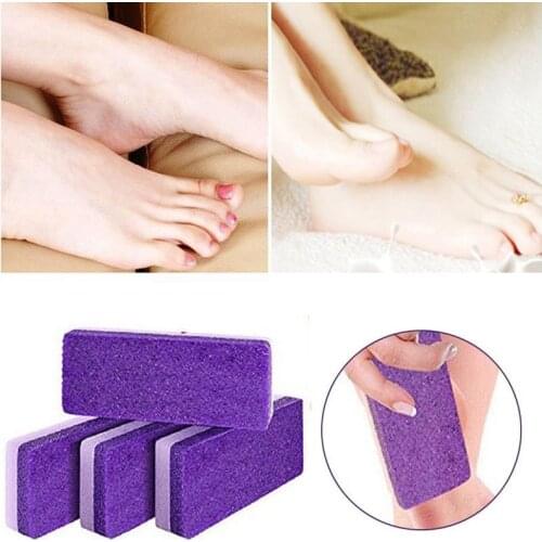 Foot Pumice Sponge Stone Exfoliate Hard Skin Remove Pedicure Foot Pumice Stone Pedicure Tools For Foot Callus Pedicure Scrubber