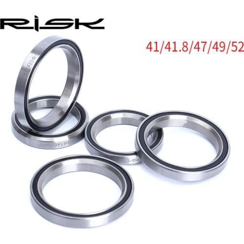 Mountain Road Bike Headset Bearings 41/41.8/47/49/52mm Repair Parts for Hidden/Semi-hidden/External Bearing Headset Cycling Part