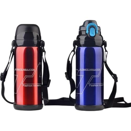 800ml Stainless Steel Portable Thermal Insulation Cup Outdoor Sports Bottle Large Capacity Thermal Insulation Cup