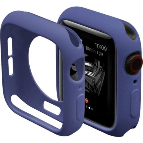 Case for apple watch 5 4 3 2 1 colorful cover protector 38mm 42mm 40mm 44mm Silicone strap for iWatch Soft Replacement strap