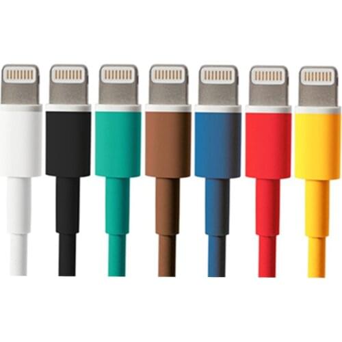 1M Heat Shrink Tube Sleeve for iPad iPhone 5 6 7 8 USB Data Charger Cable Fix 5 colors Assorted Heat Shrink Tubing Insulation