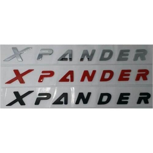 10PCSXABS Plastic XPANDER Car Emblems Badges Stickers