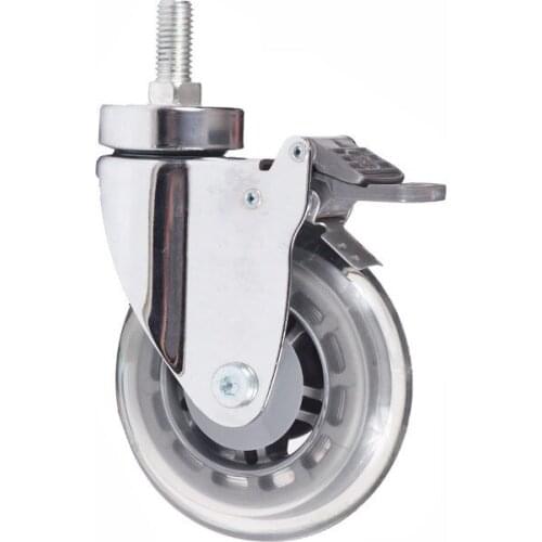 75mm muted Medical Caster hospital bed chair wheel Universal wheel Industry Business machinery material Handling Equipment Part