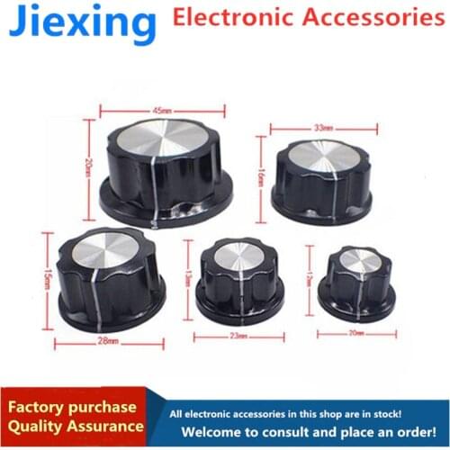 5Pcs MF-A01 MF-A02 MF-A03 MF-A04 MF-A05 Potentiometer Knob WH118/WX050 Rotary Switch Electronic 6mm