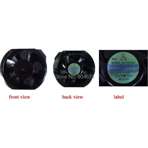 Free Shipping SANJUN SANJU Suntronix SJ1751HA2 AC220V Iron Impeller Axial Flow Fan Made In Taiwan